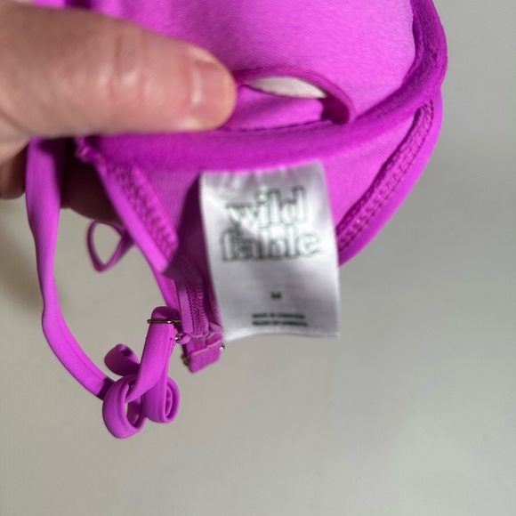 Fushia Bikini Top - Picture 2 of 4